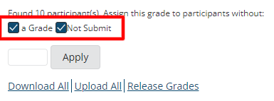 image showing checkbox next to Use new Grader to grade submission